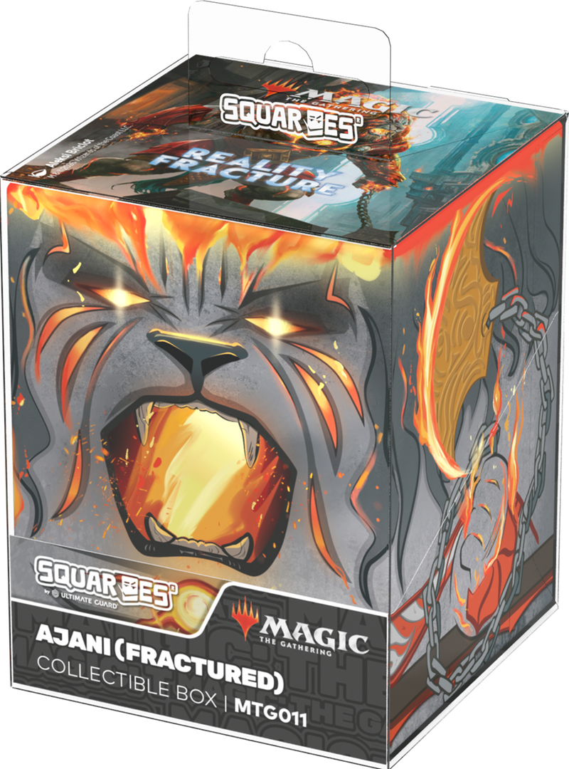 Ultimate Guard: Squaroes MTG Reality Fracture 100+ Deck Box - Ajani (Fractured)