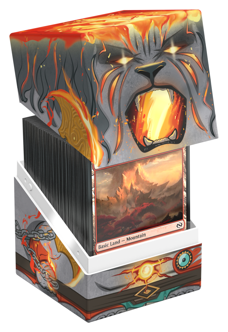 Ultimate Guard: Squaroes MTG Reality Fracture 100+ Deck Box - Ajani (Fractured)