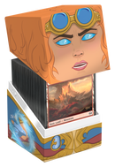 Ultimate Guard: Squaroes MTG Reality Fracture 100+ Deck Box - Chandra (Fractured)