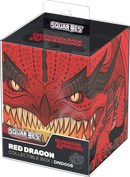 Ultimate Guard: Squaroes: Dungeons & Dragons 100+ Deck Box - Red Dragon