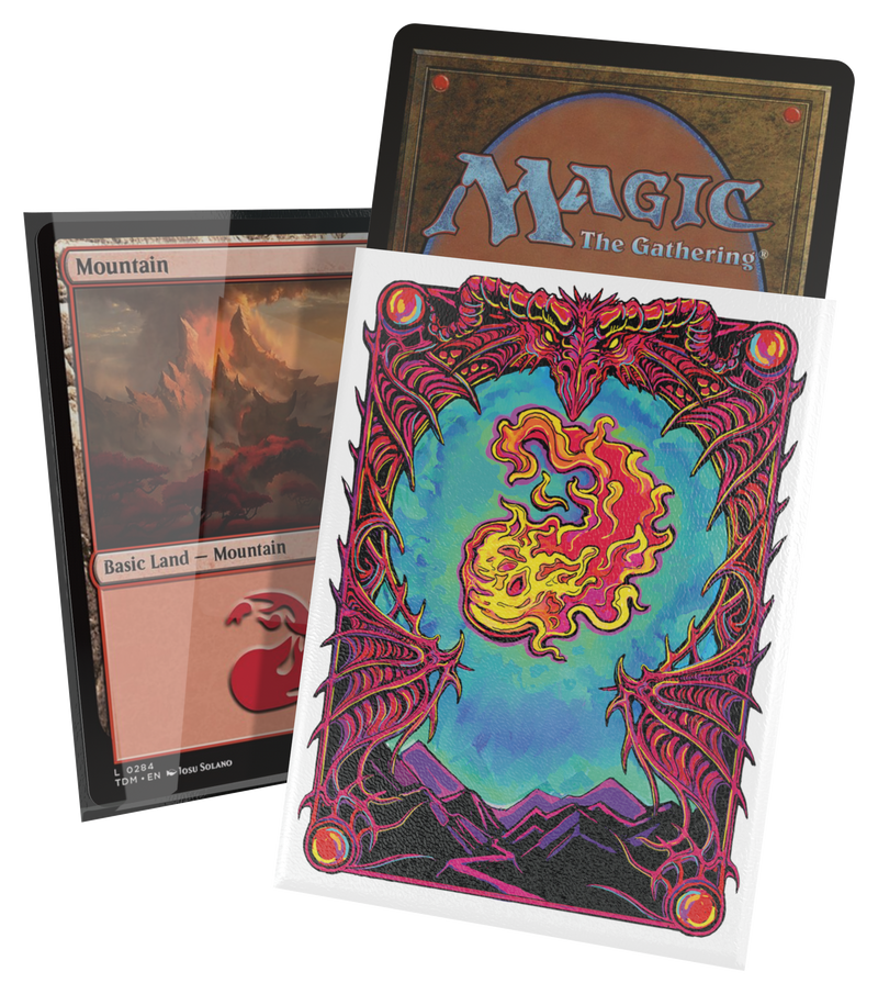Ultimate Guard - Art Sleeves - MTG "Mana Token" - Red