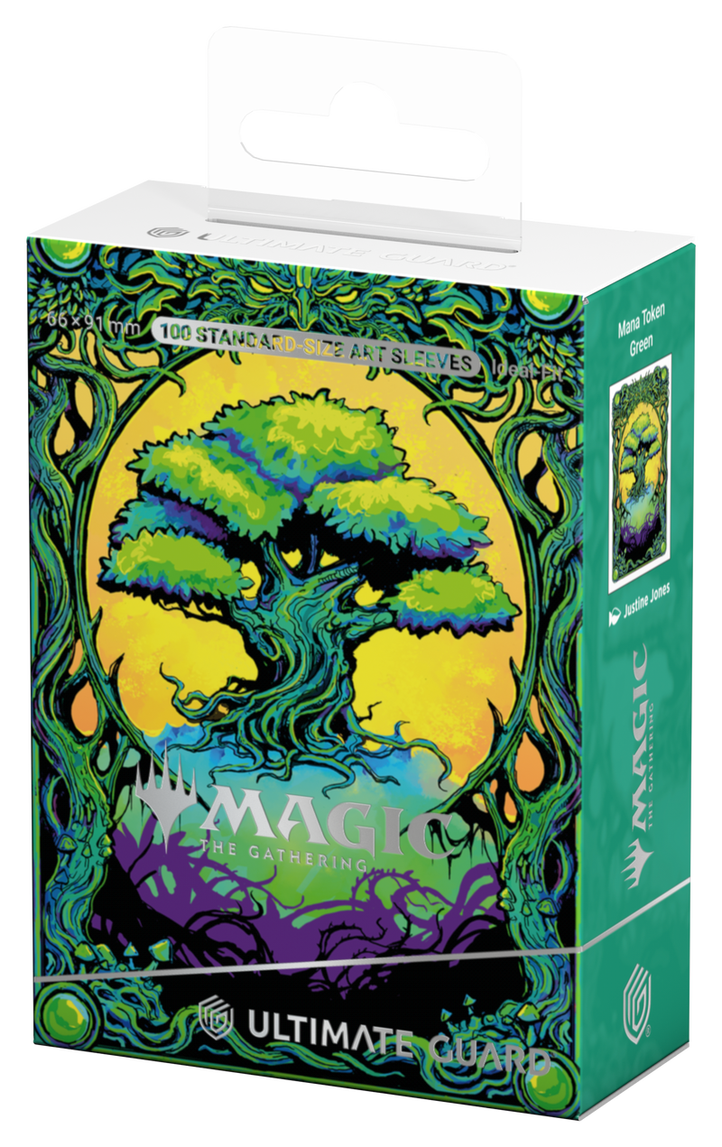 Ultimate Guard - Art Sleeves - MTG "Mana Token" - Green