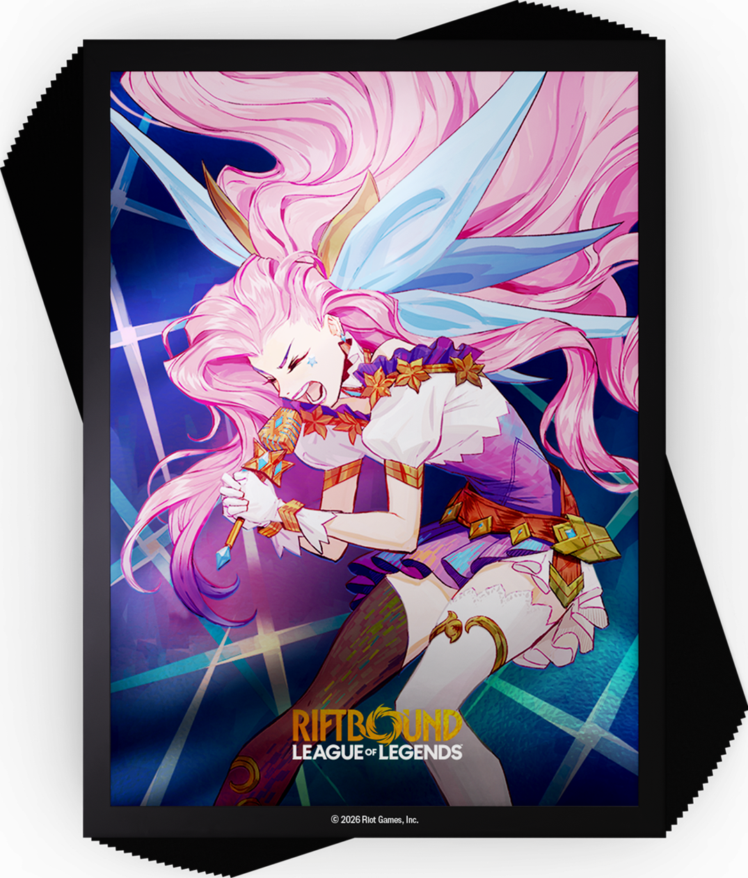 Riftbound: League of Legends TCG Art Sleeves - Standard Size - 100ct - Radiance - Seraphine