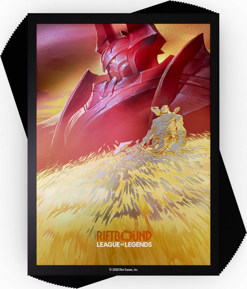 Riftbound: League of Legends TCG Art Sleeves - Standard Size - 100ct - Radiance - Mordekaiser