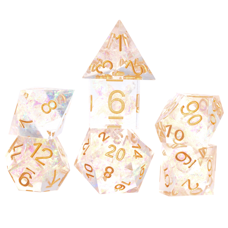 Sirius Dice: Sharp Crystal Fairy Dice Set