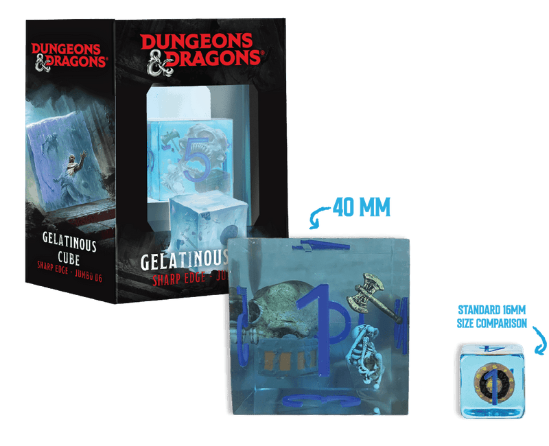 FanRoll: D&D Jumbo Gelatinous Cube D6