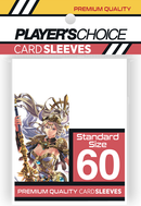 Players Choice Standard Card Sleeves 60ct - White