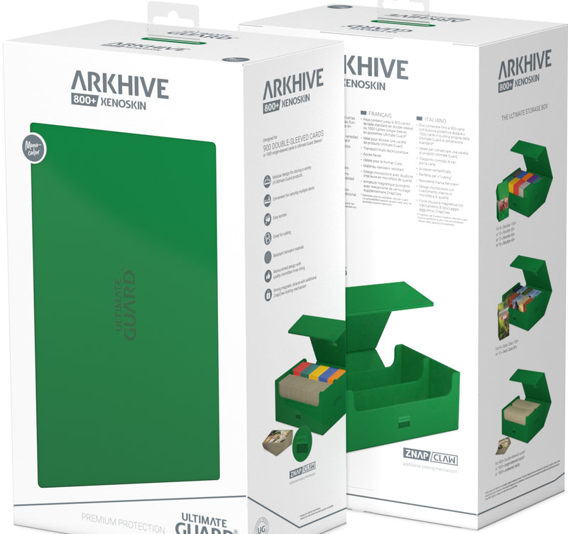 Ultimate Guard - Arkhive 800+ Monocolor Green