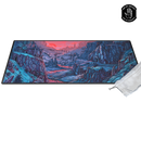 Curator - Desk Mat: Arcane Landscapes - The Ruins by Brittany Bowman