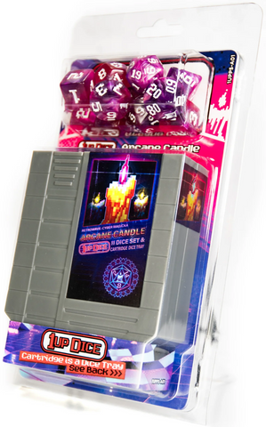 1UP Dice: Arcane Candle - Polyhedral Dice Set (11ct)