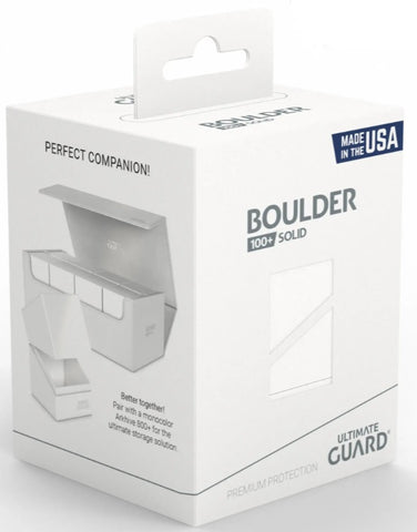 Ultimate Guard - Boulder 100+ Solid White