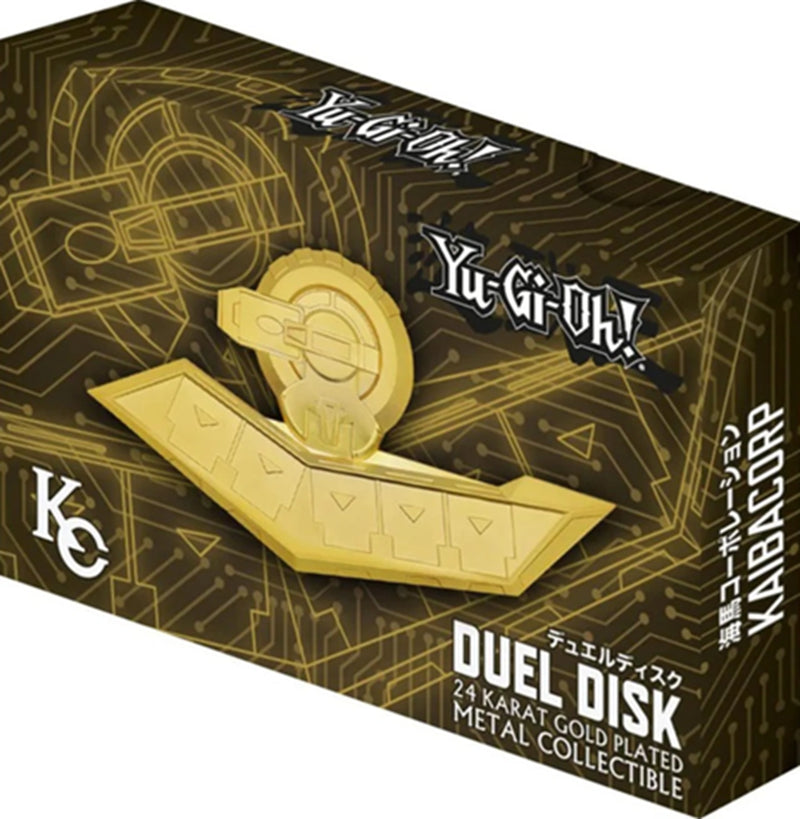 Yu-Gi-Oh! - 24K Gold Plated Duel Disk Mini Replica