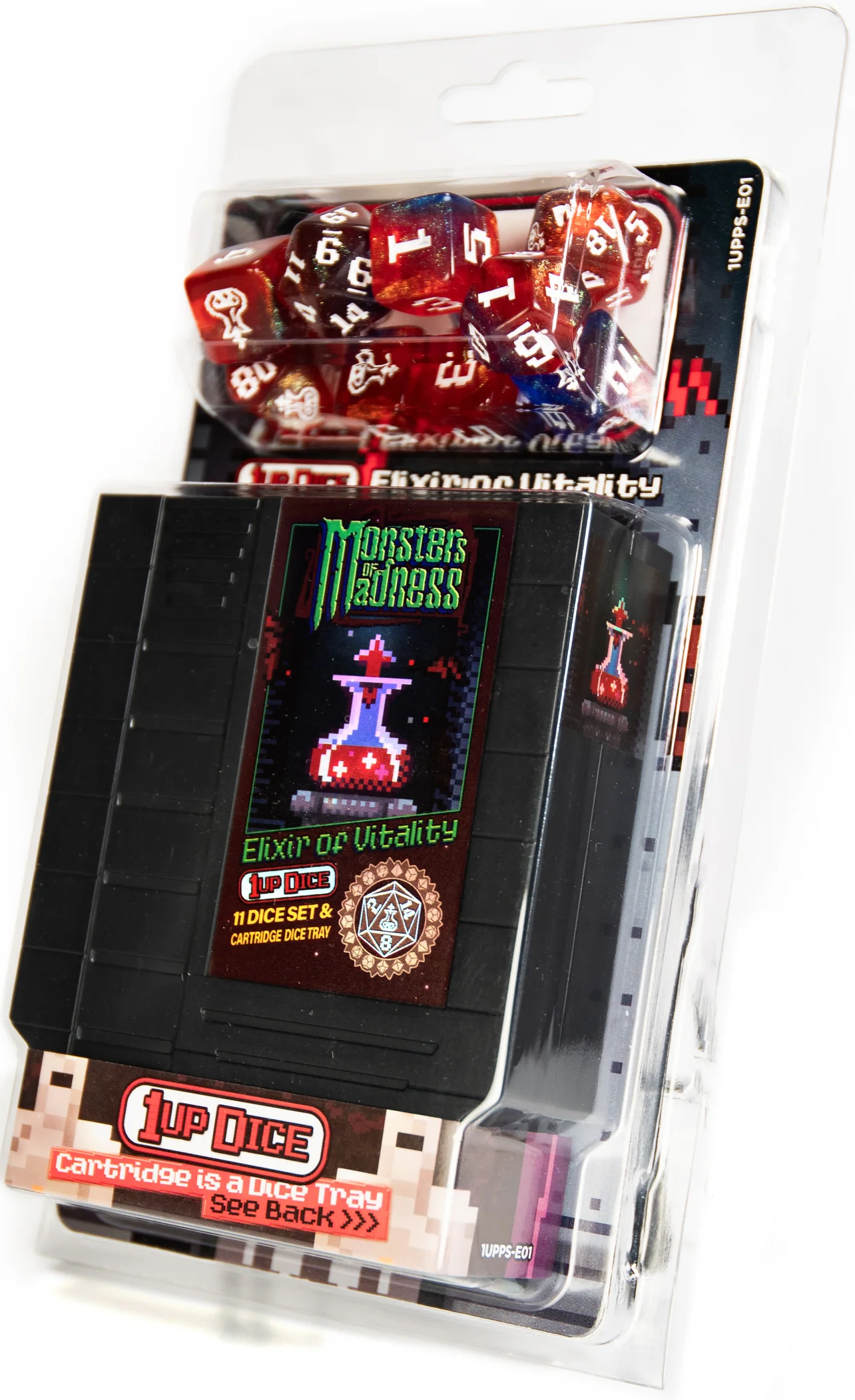 1UP Dice: Elixir of Vitality - Polyhedral Dice Set (11ct)