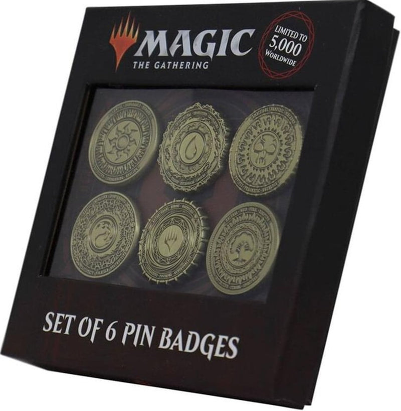 Magic: The Gathering - Mana Symbol Pin Set (6pcs)