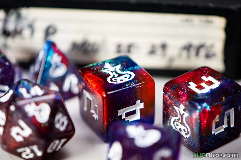 1UP Dice: Elixir of Vitality - Polyhedral Dice Set (11ct)