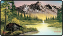 Ultra PRO: Black-Sitiched Playmat - Bob Ross (Mountain Retreat)