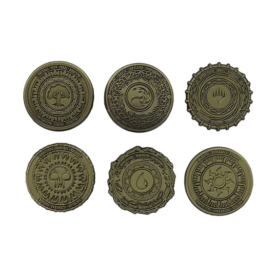 Magic: The Gathering - Mana Symbol Pin Set (6pcs)