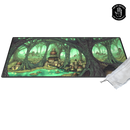 Curator - Desk Mat: Arcane Landscapes - The Caverns by Brittany Bowman