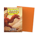 Dragon Shield: Standard 100ct Sleeves - Amber (Matte)