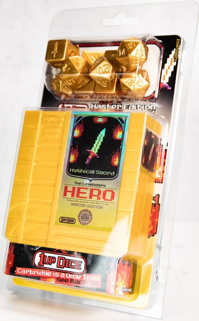 1UP Dice: Master Edition Mythical Sword - Polyhedral Dice Set (11ct)