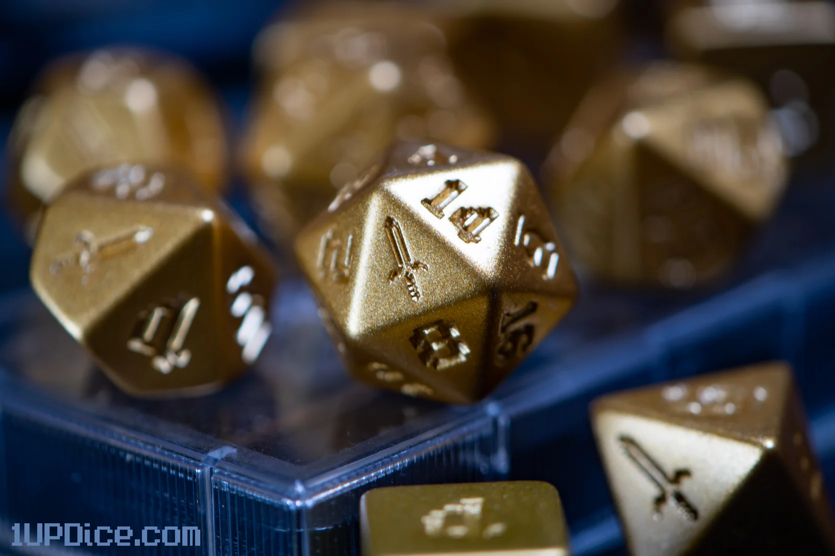 1UP Dice: Master Edition Mythical Sword - Polyhedral Dice Set (11ct)