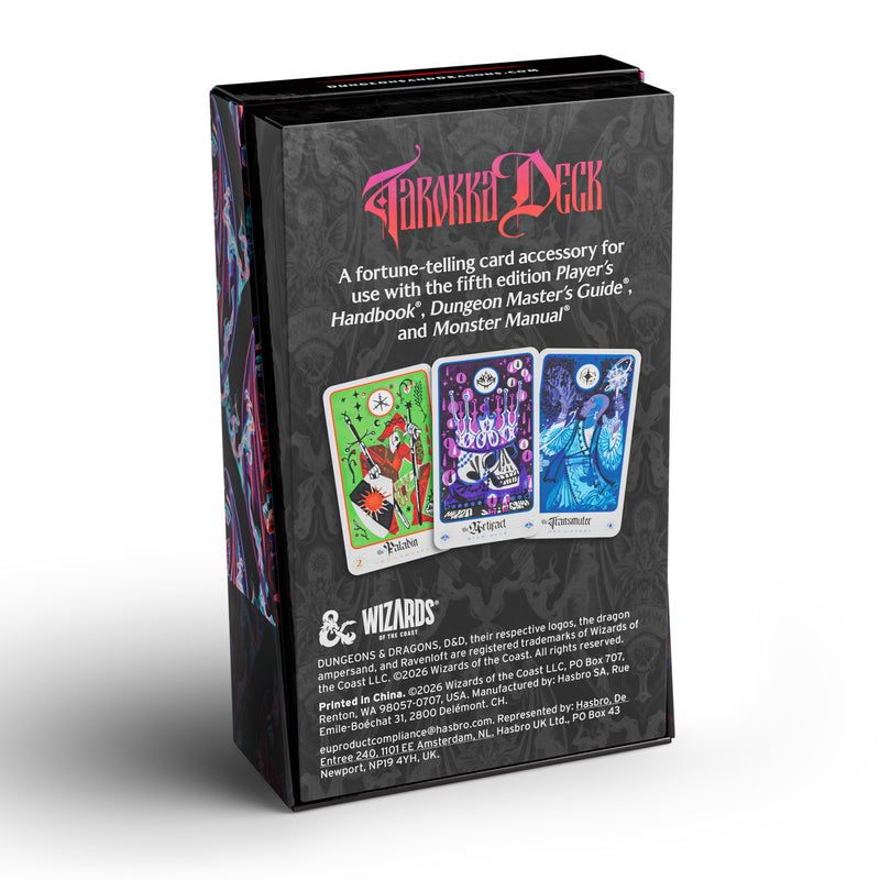 Dungeons & Dragons: Ravenloft - The Horrors Within - Tarokka Deck