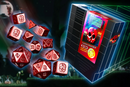 1UP Dice: Cackling Blood Skull - Polyhedral Dice Set (11ct)