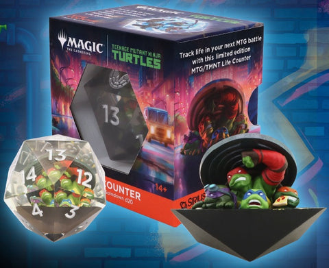 Sirius Dice- MTG x Teenage Mutant Ninja Turtles - 55MM D20 Spindown