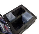 EVORETRO - Aluminum Graded Card Storage Case - 2-Row (60 Slabs) - Black