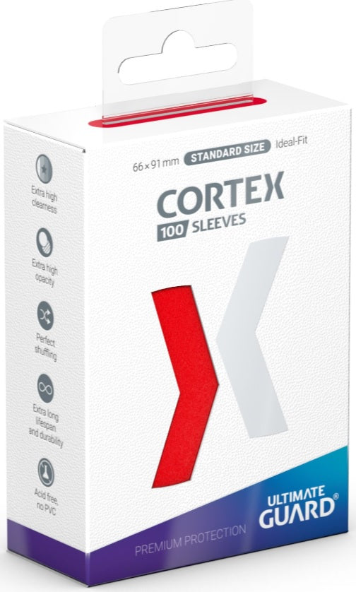 Ultimate Guard: Standard Size Cortex Gloss - Red