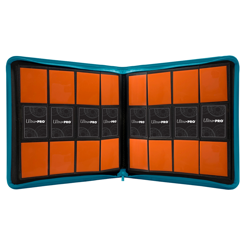 Ultra PRO: 12-Pocket Zippered PRO-Binder - Vivid (Teal)