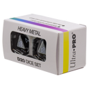 Ultra PRO: Heavy Metal Dice - Vivid D20 (Black)