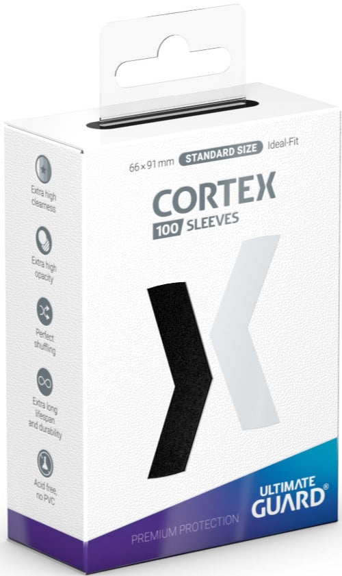 Ultimate Guard: Standard Size Cortex Gloss - Black