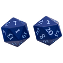 Ultra PRO: Heavy Metal Dice - Vivid D20 (Blue)