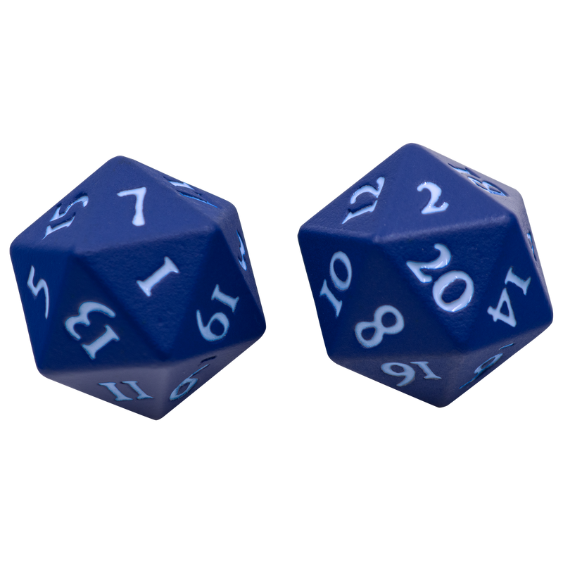 Ultra PRO: Heavy Metal Dice - Vivid D20 (Blue)