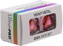 Ultra PRO: Heavy Metal Dice - Vivid D20 (Red)