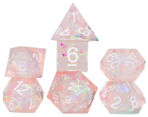 Sirius Dice: Sharp Pink Fairy Dice Set