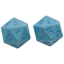 Ultra PRO: Heavy Metal Dice - Vivid D20 (Light Blue)