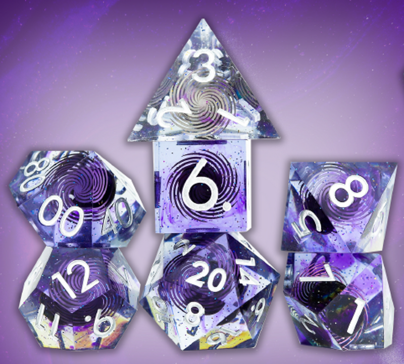 Sirius Dice: Sharp Midnight Dice Set