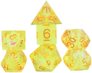 Sirius Dice: Sharp Yellow Fairy Dice Set