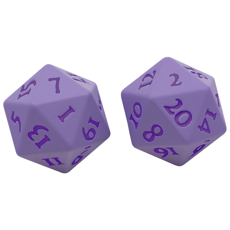 Ultra PRO: Heavy Metal Dice - Vivid D20 (Purple)