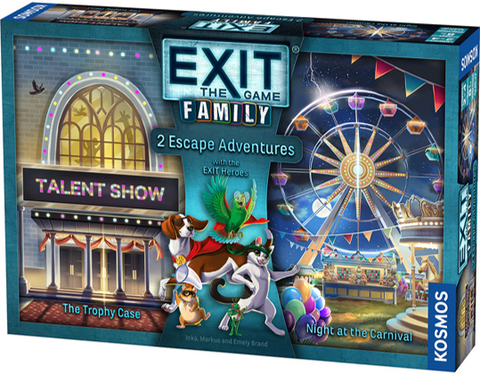 EXIT: Family - (2 Escape Adventures) The Trophy Case & Night at the Carnival