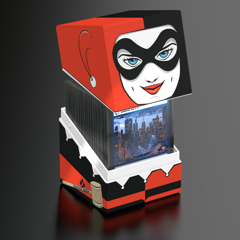 Ultimate Guard: Squaroes: Gotham City 100+ Deck Box - Harley Quinn