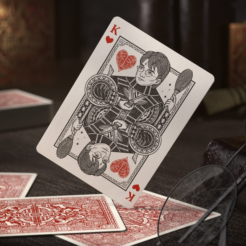 Theory11 - Harry Potter Playing Cards: Gryffindor (Red)