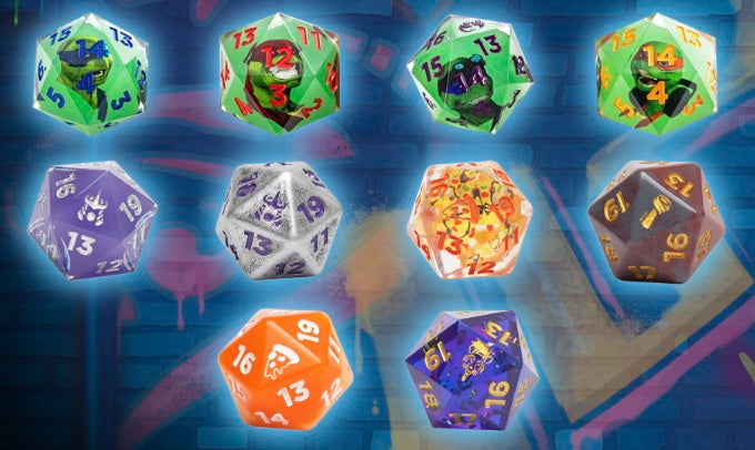 Sirius Dice - Teenage Mutant Ninja Turtles: Treasure Packs