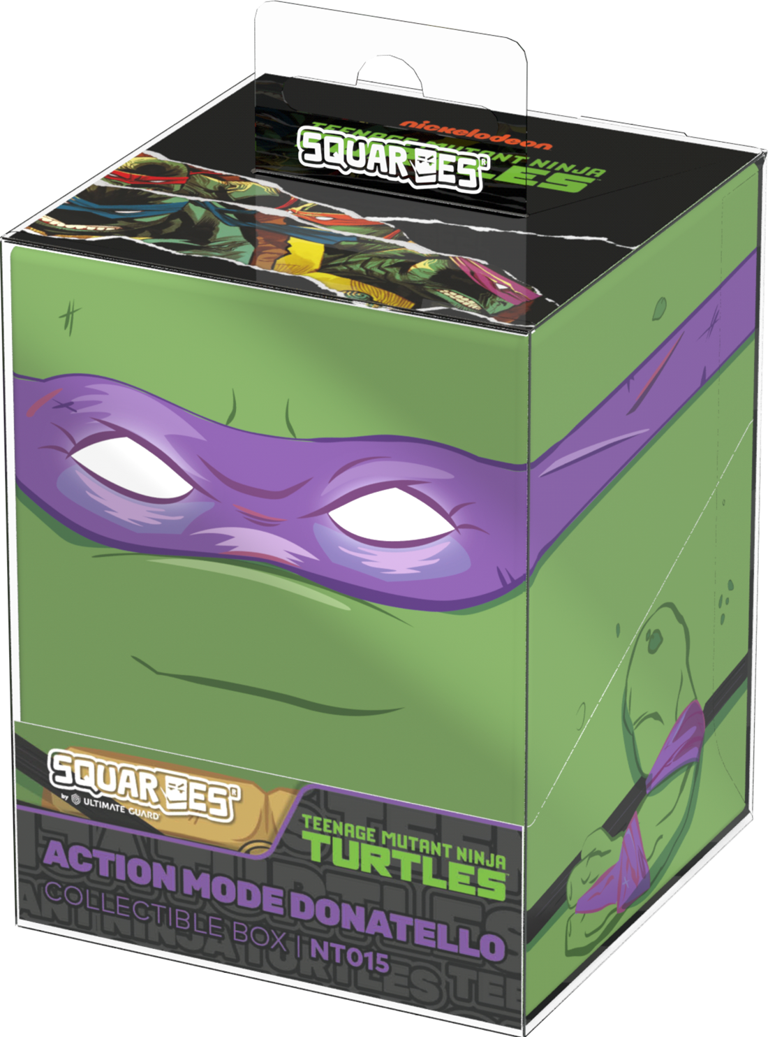 Ultimate Guard: Squaroes: Teenage Mutant Ninja Turtles 100+ Deck Box - Action Mode Donatello