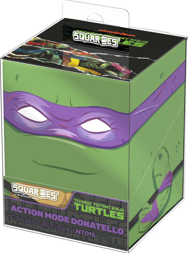 Ultimate Guard: Squaroes: Teenage Mutant Ninja Turtles 100+ Deck Box - Action Mode Donatello