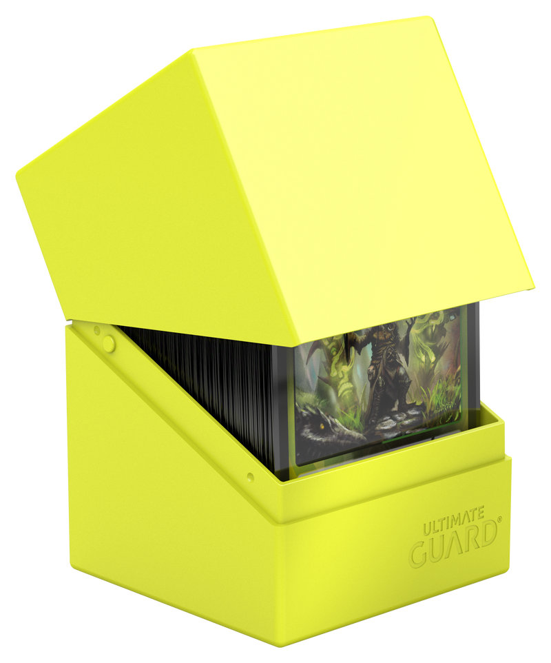 Ultimate Guard - 100+ Boulder - Solid Neon Yellow