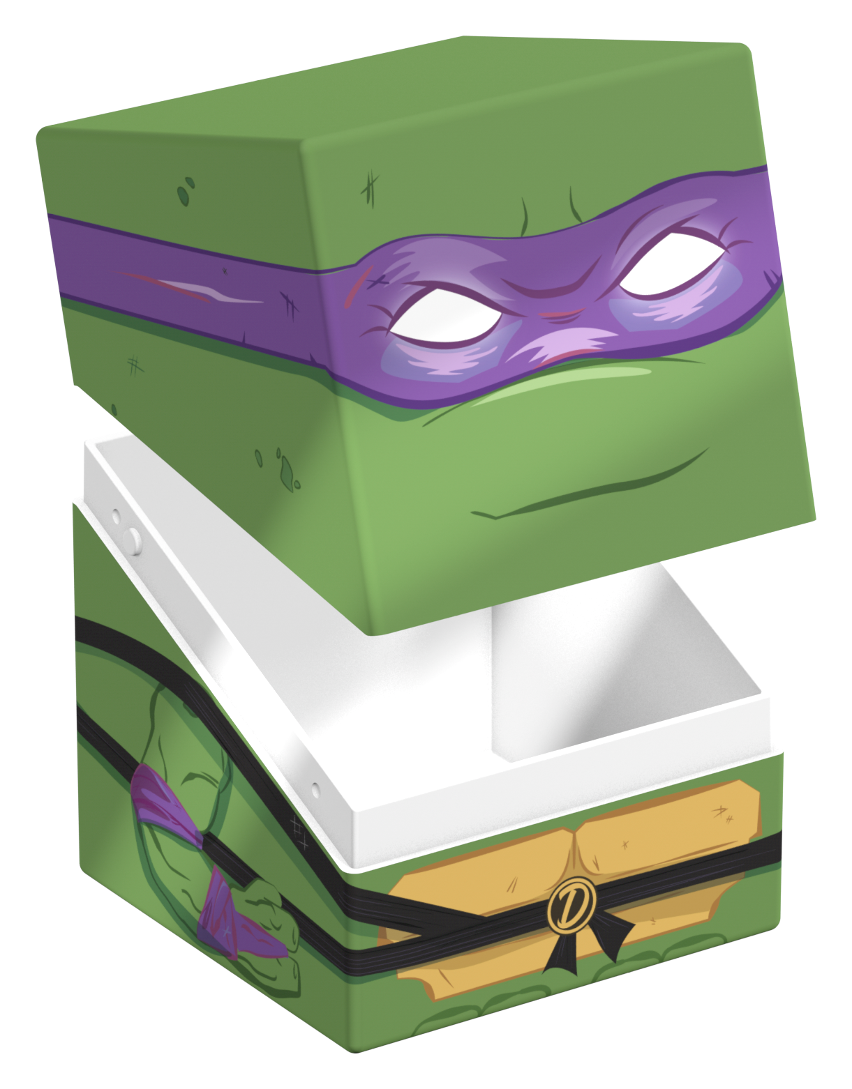 Ultimate Guard: Squaroes: Teenage Mutant Ninja Turtles 100+ Deck Box - Action Mode Donatello