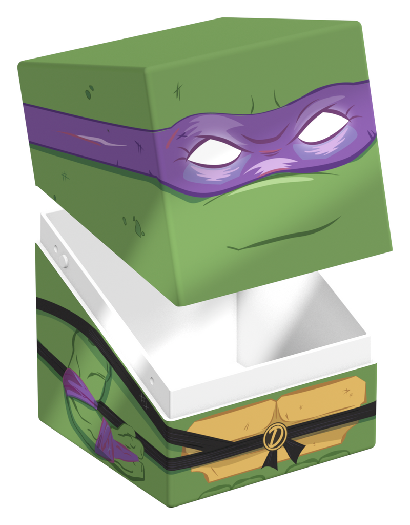 Ultimate Guard: Squaroes: Teenage Mutant Ninja Turtles 100+ Deck Box - Action Mode Donatello